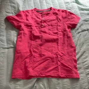 Boden shirt with pocket coral